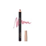 INIKA Organic Long Lasting Lipstick Crayon | Vegan Lipstick + Organic Lip Liner, Hypoallergenic, Cruelty-Free, Satin Finish, Enriched with Vitamin E and Coconut Oil, Pink Nude, 3 g