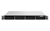 QNAP TS-h987XU-RP-E2334-16G-US 9 Bay 1U Rackmount Hybrid NAS with Intel® Xeon® Processor, Dual 10GbE, ZFS Storage for Virtualization and Data-Intensive Enterprise Applications