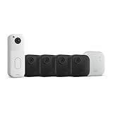 All-new Blink Video Doorbell + Outdoor 4 XR – Wireless smart security cameras, two-year battery life, go up to 400 feet from your home with extended range. Sync Module XR included.