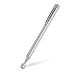 Rechabite 1 Piece 3.5LBs Telescoping Magnetic Pickup Tool, with Pen Clip Design, Magnet Stick Rod Extendable 5.1" to 25.4" for Men, Birthday, Father's Day, Christmas Gift