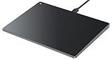 seenda Multi-Touch Trackpad, Tempered Glass Surface with High Precision Navigation, Ultra Slim Aluminum USB Wired Touchpad Mouse for Windows 10/11 Desktop/Laptop/Notebook Computer PC, Black