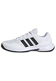 adidas Men's Gamecourt 2 M, White/Black/Silver Metallic, 11.5