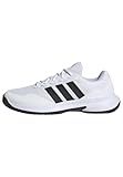 adidas Men's Gamecourt 2 M, White/Black/Silver Metallic, 11.5