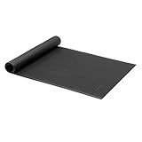 Amazon Basics Treadmill Mat and Exercise Equipment Floor Protector, 2.5 Feet x 6.0 Feet, Black