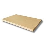 Maple Color Melamine Cabinet Replacement Shelves - 3/4'' Thick - Cabinet Shelf Custom Size Shelf - Melamine Shelves Cut to Order 34