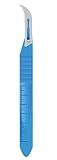 MedBlades 10 Sterile Disposable Scalpels for Craft, Dermaplaining, Dermatology, Laboratory, Biology, Dissection, Surgical, Dental, Veterinary & More (#12)