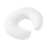 Aullar Nursing Pillow and Positioner with Cover for Breastfeeding and Bottle Feeding, Propping Baby, Tummy Time, Baby Sitting Support, Awake-Time Support (Pillow Only, 22" x 17.7" x 5.9")