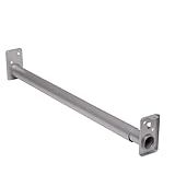 Knape & Vogt Closet Pro HD RP0022-18/30 Adjustable Closet Rod, 18-Inch to 30-Inch, Platinum