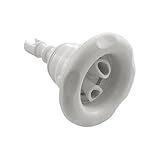 Waterway Poly Storm 3-3/8in. Smooth Five-Scallop Twin Roto Spa Jet 229-8120