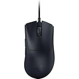 Razer DeathAdder V3 Wired Gaming Mouse: 59g Ultra Lightweight - Focus Pro 30K Optical Sensor - Fast Optical Switches Gen-3-8K Hz HyperPolling-6 Programmable Buttons -Ergonomic -Speedflex Cable- Black