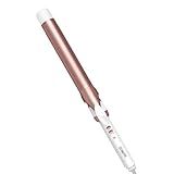 Conair Double Ceramic 1 1/4-Inch Curling Iron, 1-1/4 Inch Extra-Long Barrel Hair Curling Iron, 30 Heat Settings, Turbo Heat, Auto Off, Cool Tip, Dual Voltage, Rose Gold