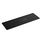 Glorious Gaming Sound Dampening Keyboard Mat - Stitched Edges, Absorbs Keyboard Sounds & Vibrations, Machine Washable, Non-Slip Base, Fits Most Full Size Keybaords, 19.13 x 6.38 x 0.16mm - Black