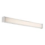 WAC Lighting dweLED, Svelte 34in LED Bathroom Vanity or Wall Light 3000K in Brushed Nickel