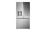 LG LRYKC2606S, 26 cu. ft. Smart Mirror InstaView® Counter-Depth MAX™ French Door Refrigerator with Four Types of Ice