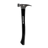 Dead On Tools - Investment Cast Wood Hammer, 16" Curved Hickory Handle, 21oz. (DO21C)