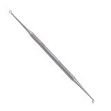 Blackhead Remover Comedone Extractor Tool - Dual Loop Whitehead Blemish Acne Removal - Skin, Facial, Pimple, German Stainless Steel - By The Unique Edge