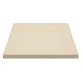 Sunnychicc 1 Pack Square Pizza Stone 16 x 16 x 1 Inch Large Heavy Duty Cordierite Pizza Pan for Oven and Grill Thermal Shock Resistant up to 1, 450°F Cooking Baking Stone for Bread BBQ