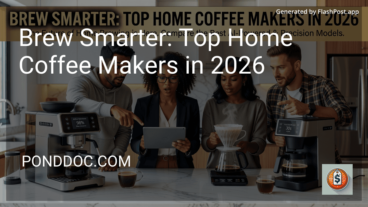 Brew Smarter: Top Home Coffee Makers in 2026 preview