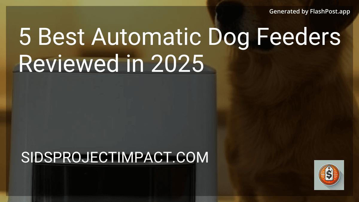 8 Best Automatic Dog Feeders Reviewed in 2026 preview
