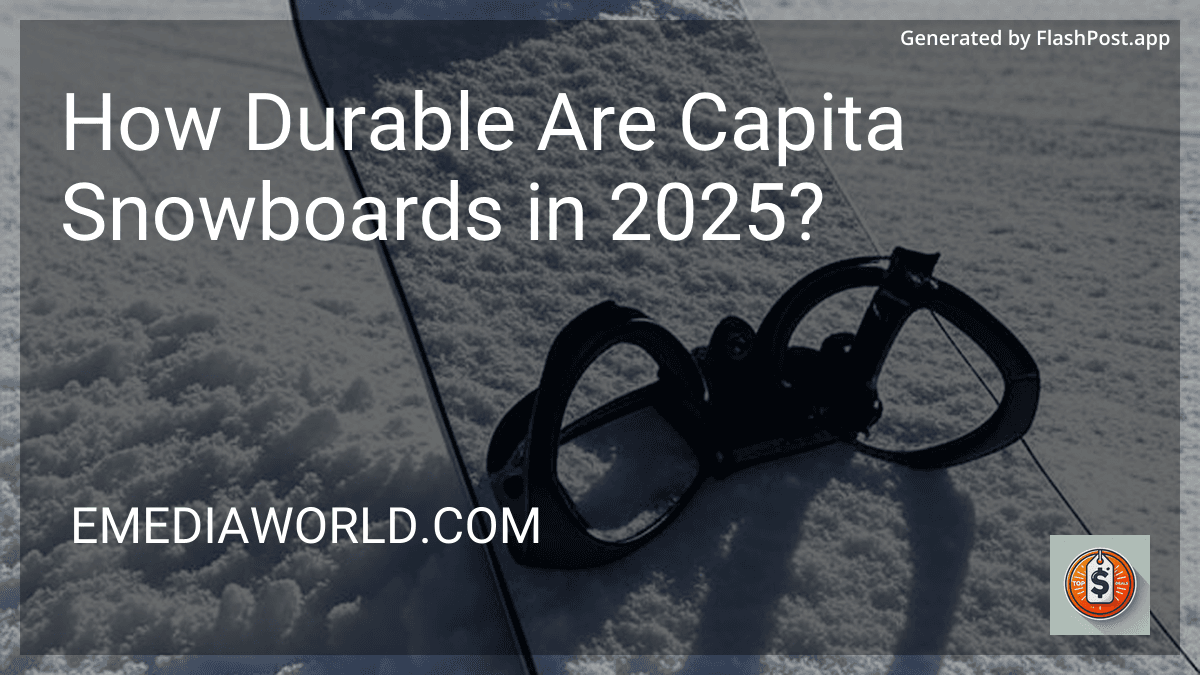 How Durable Are Capita Snowboards in 2025? image