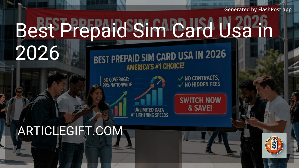 Best Prepaid Sim Card Usa in 2026 image