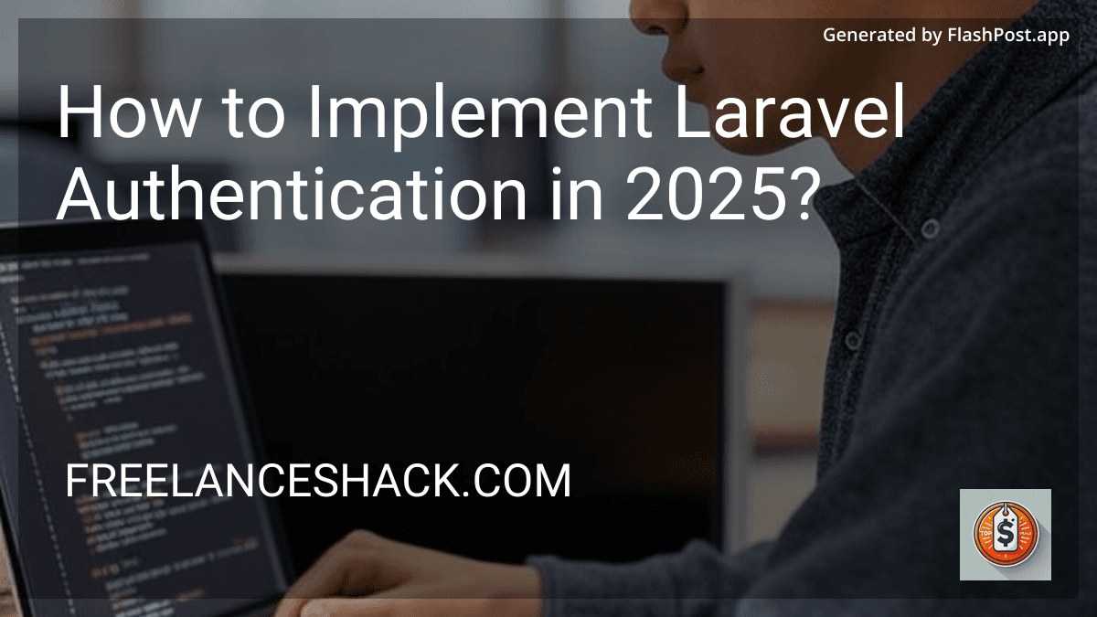 How to Implement Laravel Authentication in 2025? preview