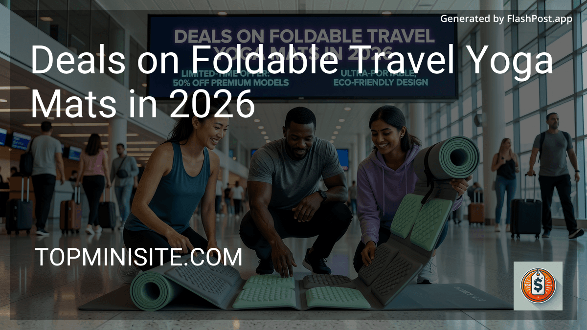 Deals on Foldable Travel Yoga Mats in 2026 preview
