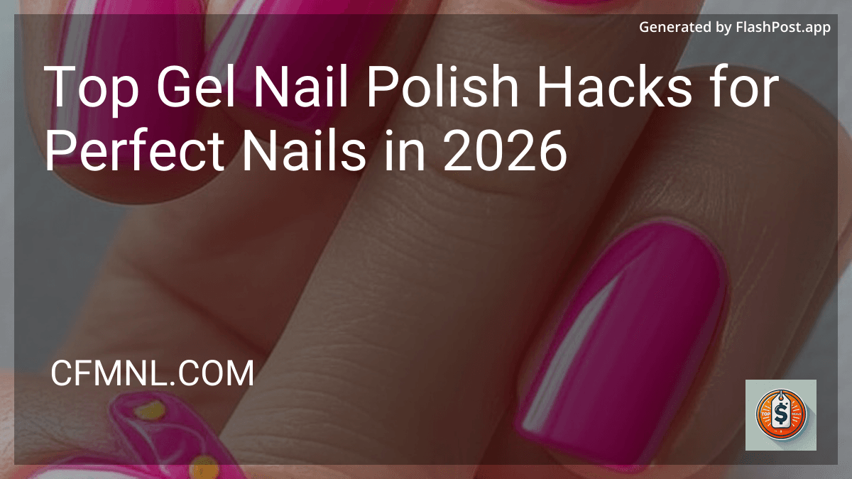 Top Gel Nail Polish Hacks for Perfect Nails in 2026 image