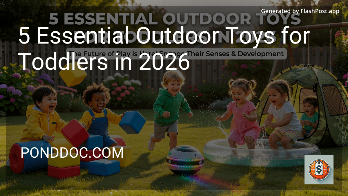 7 Essential Outdoor Toys for Toddlers in 2026 image