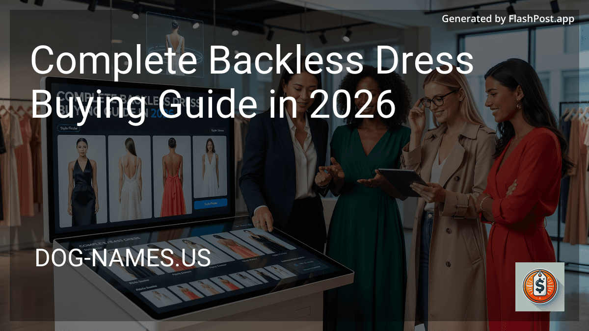 Complete Backless Dress Buying Guide in 2026 preview