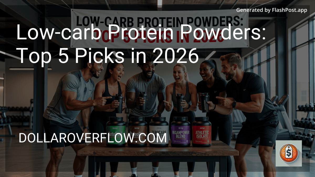 Low-carb Protein Powders: Top 5 Picks in 2026 preview
