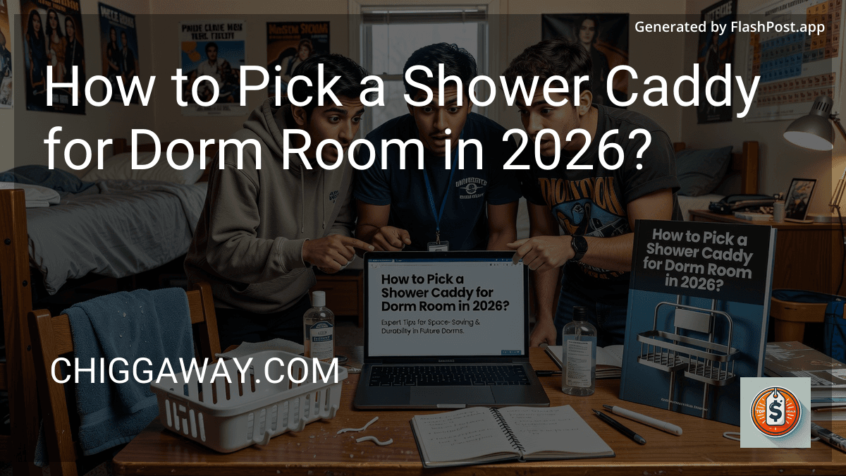 How to Pick a Shower Caddy for Dorm Room in 2026?