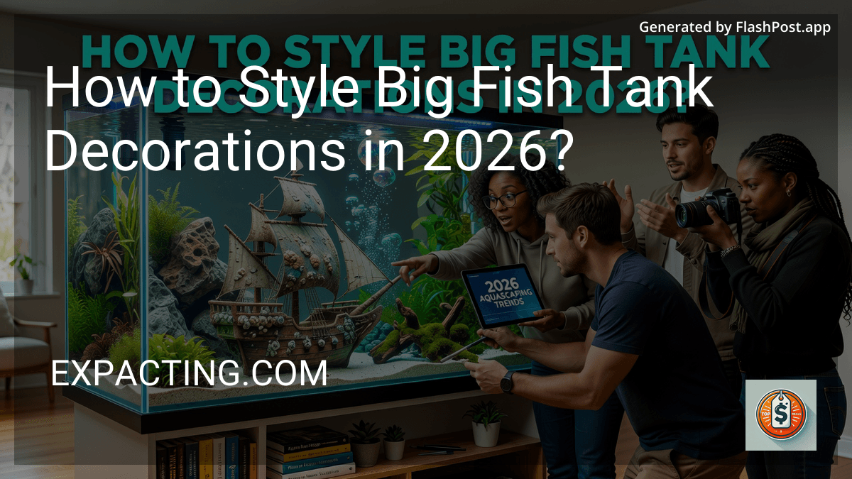 How to Style Big Fish Tank Decorations in 2026?