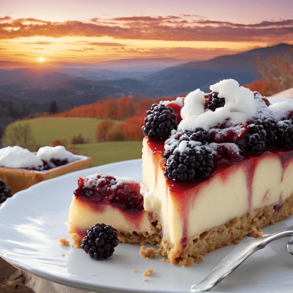 Recipe: Apple & Blackberry Cheesecake preview