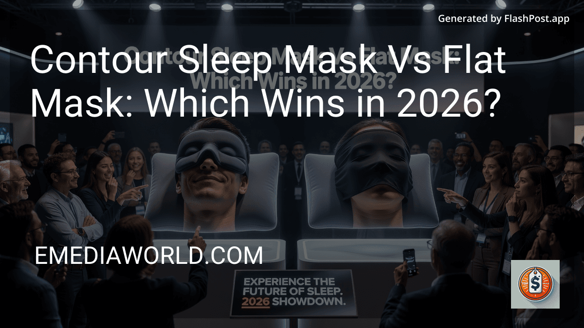 Contour Sleep Mask Vs Flat Mask: Which Wins in 2026? preview