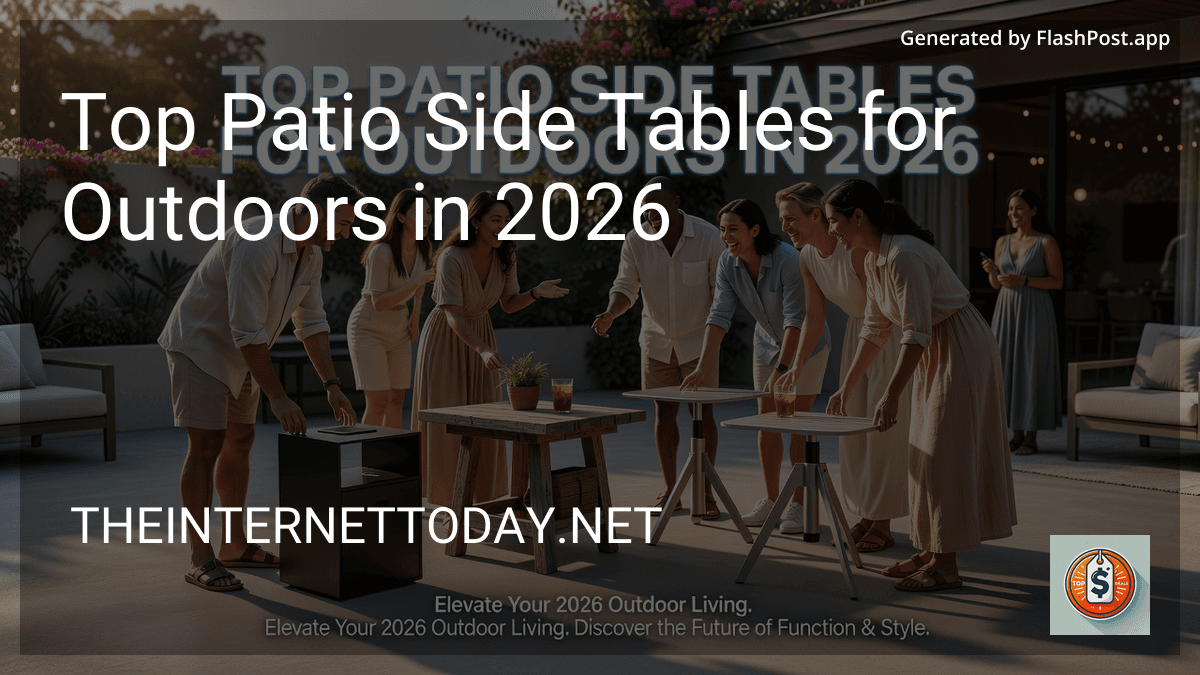 Top Patio Side Tables for Outdoors in 2026 preview