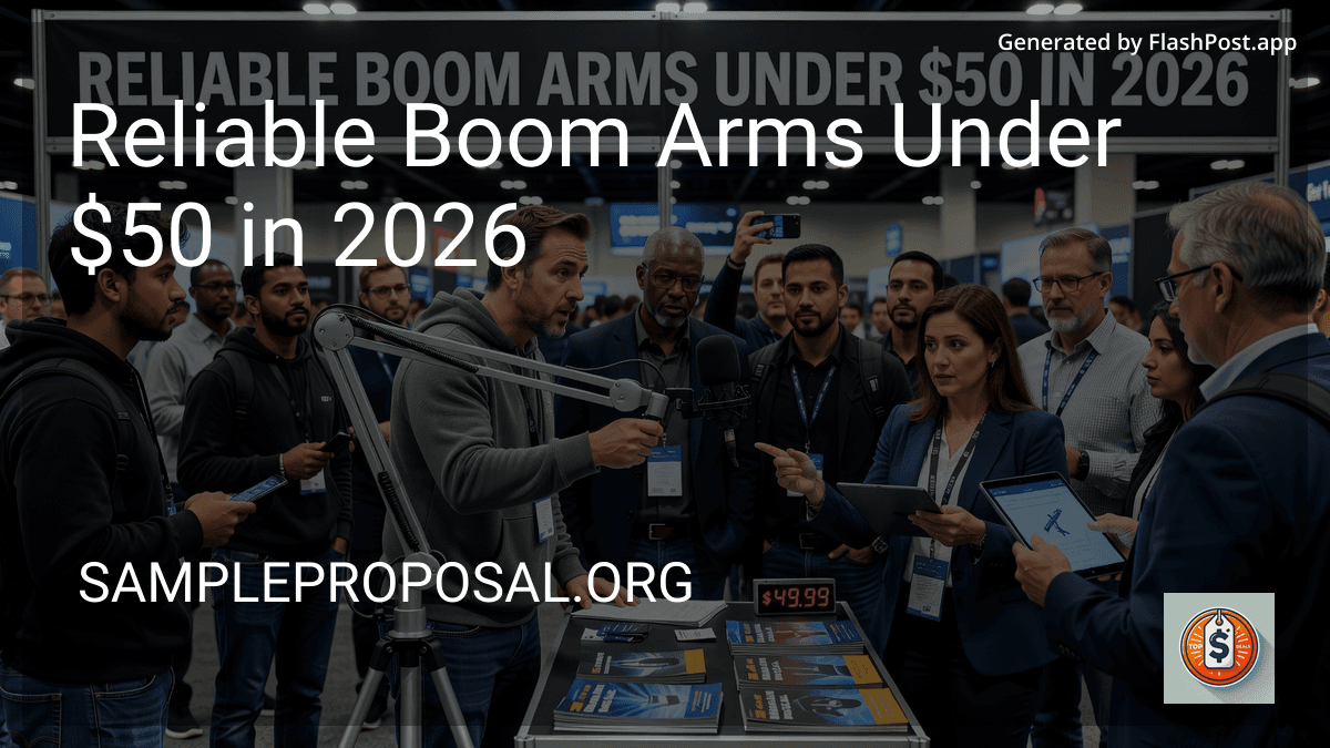 Reliable Boom Arms Under $50 in 2026 image