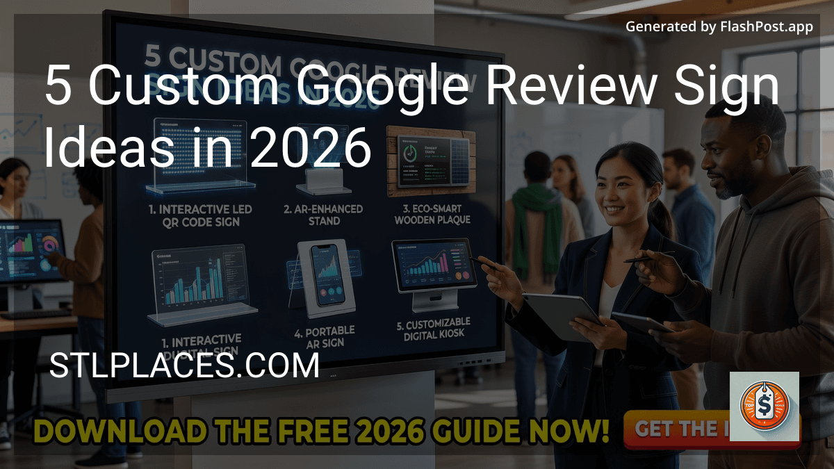 0 Custom Google Review Sign Ideas in 2026