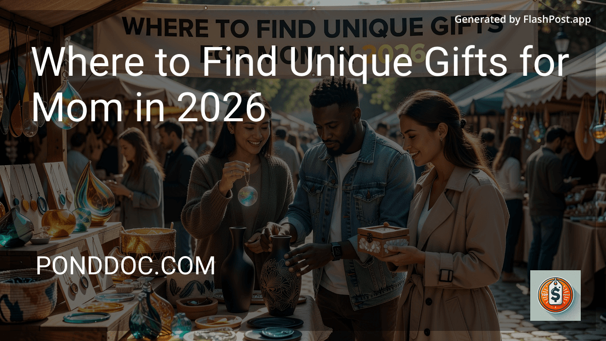 Where to Find Unique Gifts for Mom in 2026 image