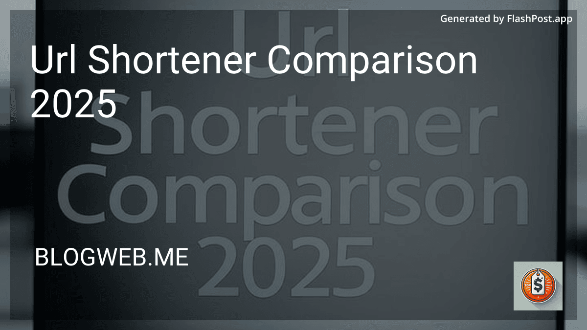 Url Shortener Comparison 2025 in 2025 image