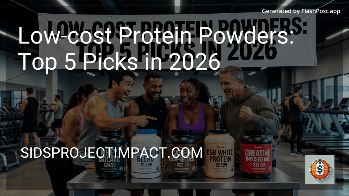 Low-cost Protein Powders: Top 5 Picks in 2026 preview