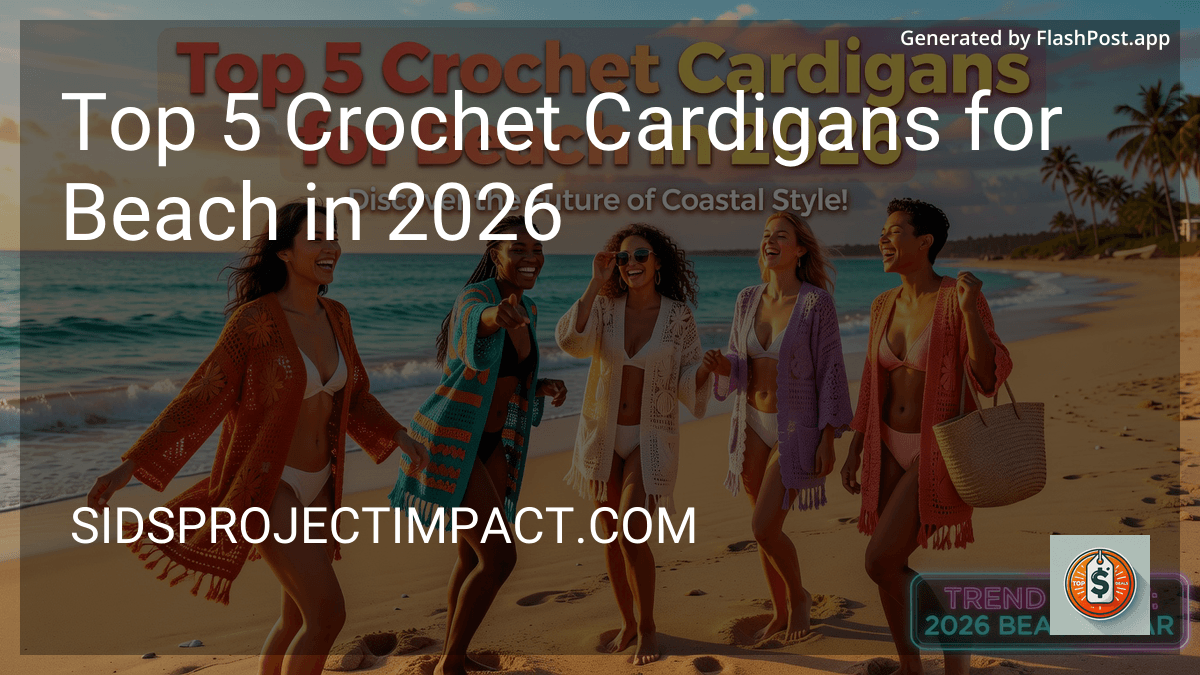 Top 5 Crochet Cardigans for Beach in 2026 image