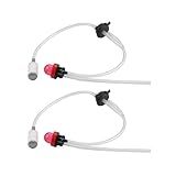 Wellsking 2Pcs 581798001 Fuel Line Kit Compatible with Husqvarna 125B Blower 125B 125BX 125BVX Handheld Leaf Blower Redmax HB280 Blower handheld Replace 545081841 5450818-41 Fuel Line