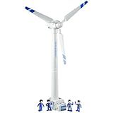 Miracland Wind Turbine Toy, 21.65 Inch Large Size Windmill Toy Clockwork Generator Model STEM Science Kit