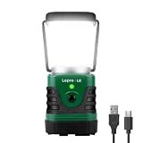 Lepro 1000LM LED Camping Lantern Rechargeable, 4400mAh, 4 Light Modes