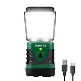 Lepro 1000LM LED Camping Lantern Rechargeable, 4400mAh, 4 Light Modes