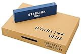 Starlink Gen 3 Standard Kit – Satellite Dish with Wi-Fi 6 Router – High-Speed, Low-Latency Internet for Rural Areas, Remote Homes, and Residential Use