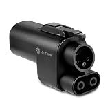 Lectron NACS to CCS Electric Vehicle Adapter with Interlock - (500A/1,000V) - Compatible with Tesla Superchargers - CCS1 EV Fast Charging with Vortex Plus [Check Automaker for Compatibility] - UL 2252
