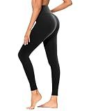 GAYHAY High Waisted Leggings for Women - Soft Opaque Slim Tummy Control Printed Pants for Running Cycling Yoga