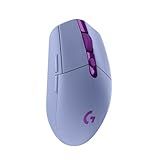 Logitech G305 LIGHTSPEED Wireless Gaming Mouse, Hero 12K Sensor, 12,000 DPI, Lightweight, 6 Programmable Buttons, 250h Battery Life, On-Board Memory, PC/Mac - Lilac